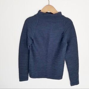 𝅺euc Wolford merino textured long sleeve mock neck